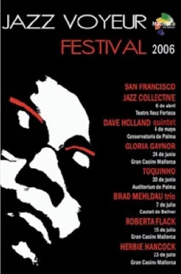 Cartel oficial de la 4ª edición del Jazz Voyeur Festival, celebrada en 2007