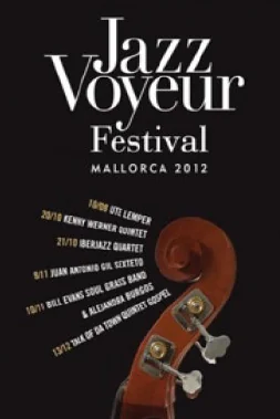 Cartel oficial de la 9ª edición del Jazz Voyeur Festival, celebrada en 2012